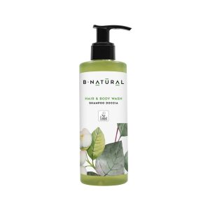 B Natural šampon za kosu i tijelo s dozatorom 300ml