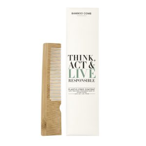 Think Act Live Responsible češalj