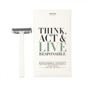 Think Act Live Responsible set za brijanje